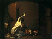Joseph wright of derby The Tomb Scene France oil painting artist